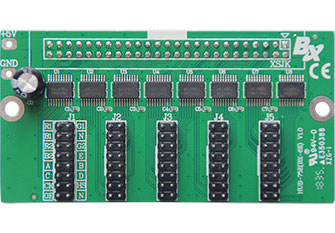 HUB-75E(BX-6E)背插 全彩模组配套